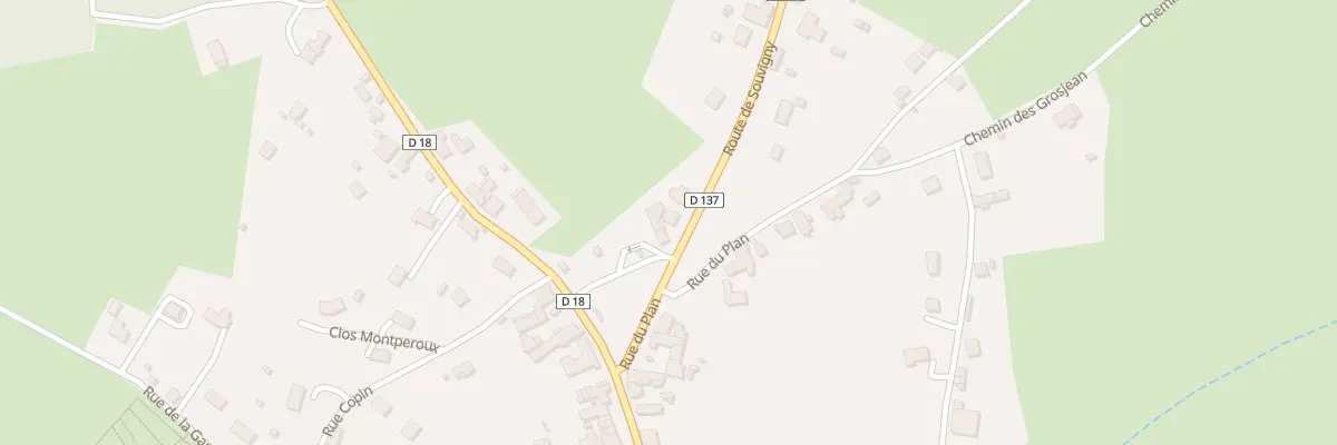 Plan du 5165 Le Bourg à Cressanges