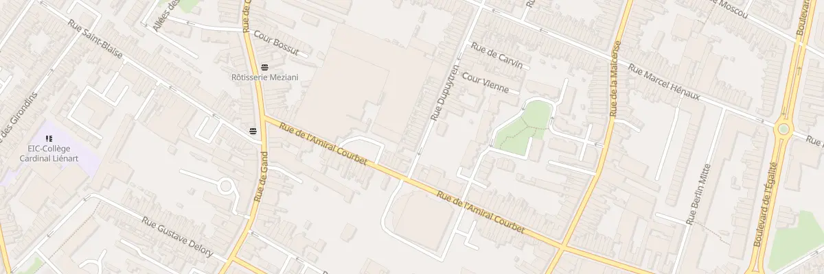Plan du 15 Rue Dupuytren à Tourcoing