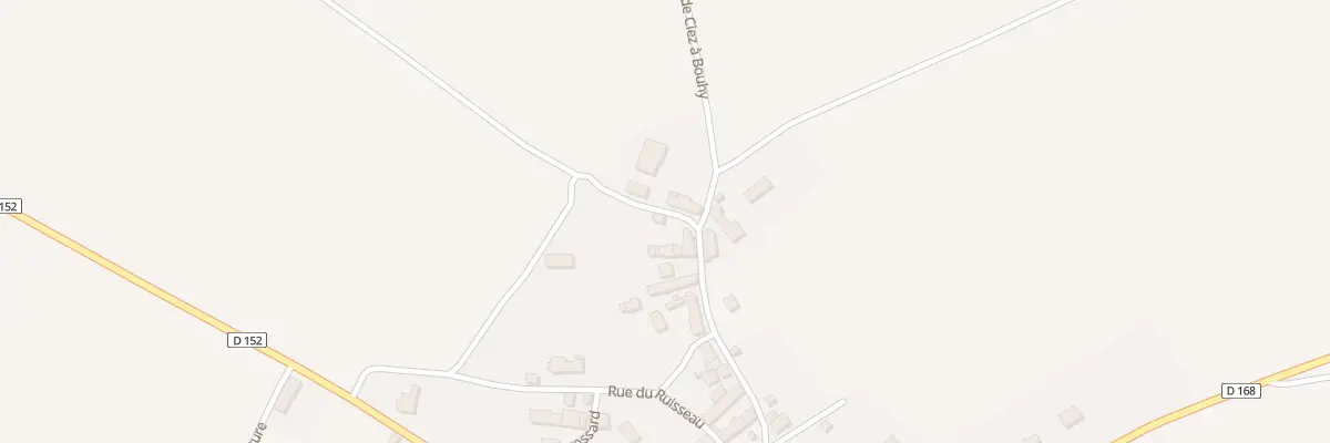 Plan du 3 Rue de la Fontaine à Ciez