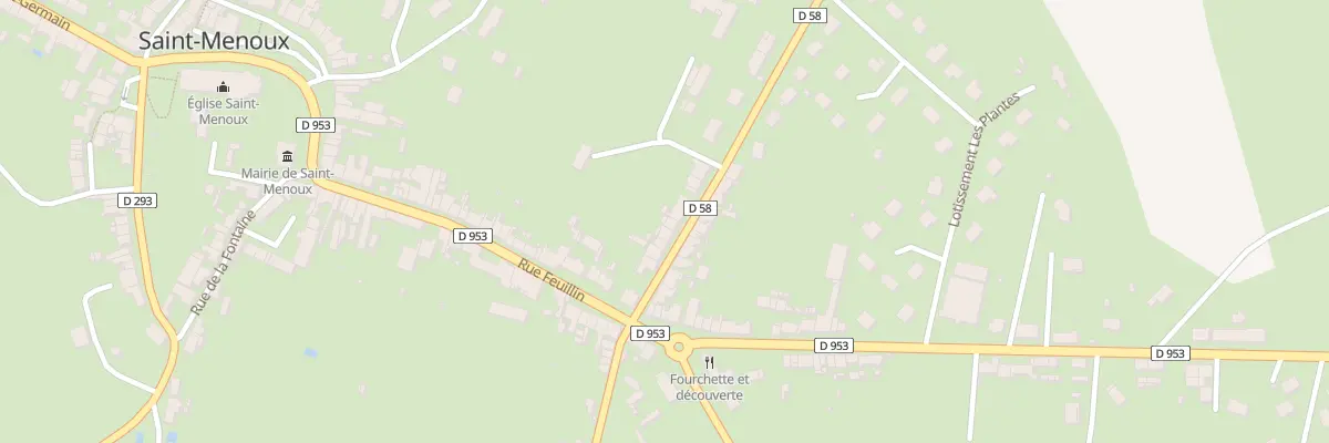 Plan du 7 Rue Ducarrouge à Saint-Menoux