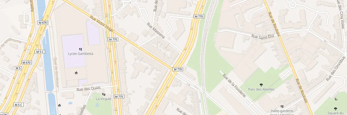 Plan du 34 Chs Galilée à Tourcoing