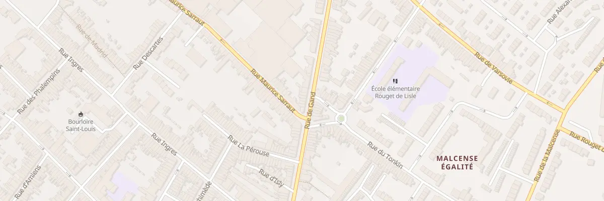 Plan du 331 Rue de Gand à Tourcoing