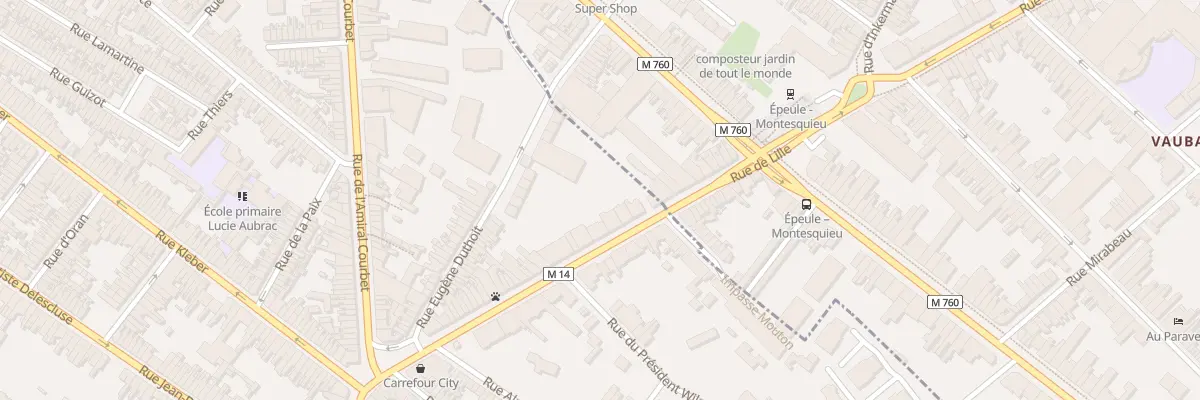 Plan du 49 Rue du Professeur Langevin à Croix