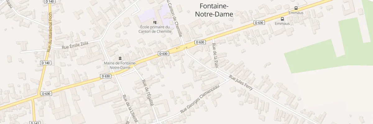 Plan du 1235 Rte Nationale à Fontaine-Notre-Dame