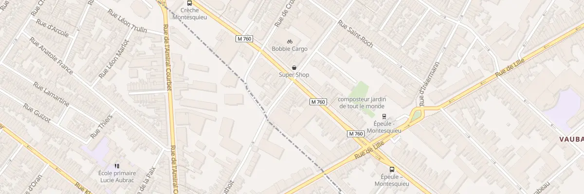 Plan du 135 Rue d’Isly à Roubaix