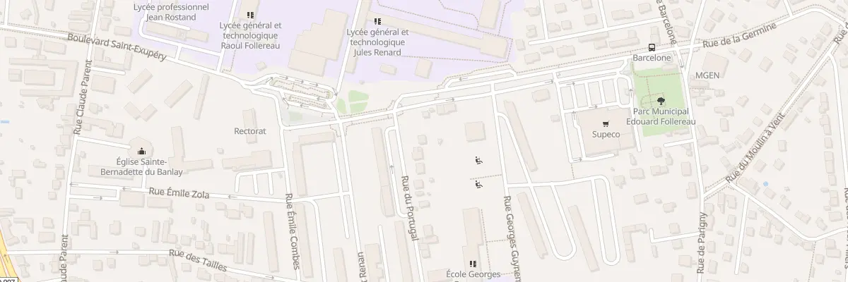 Plan du 16 Rue du Portugal à Nevers