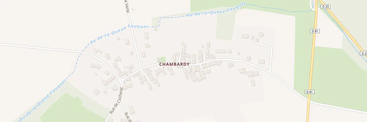 Plan du 2 Cour des Jouvins à Dhuisy