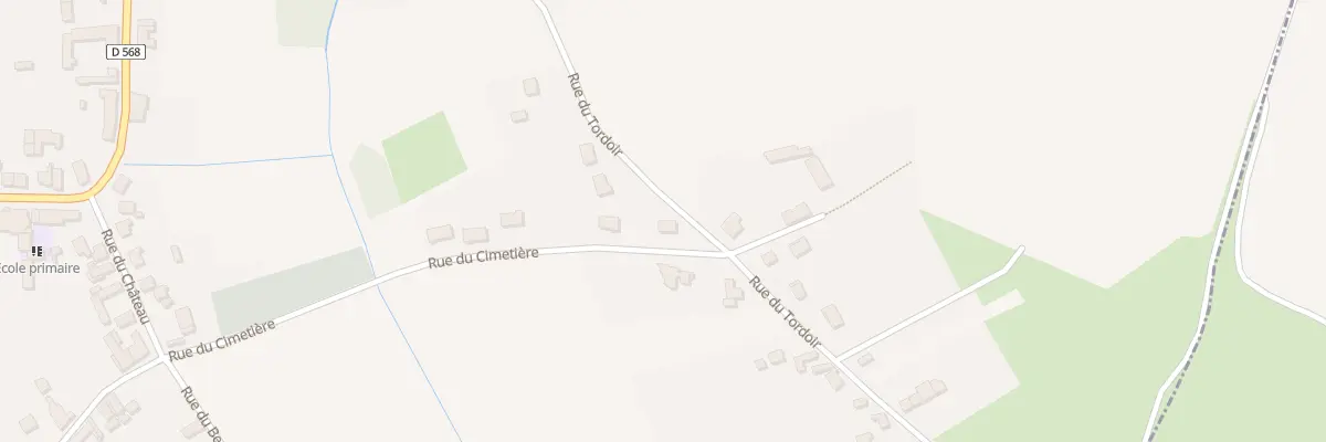 Plan du 357 Rue du Cimetière à Cugny