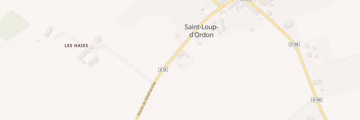 Plan du 39 Rue Principale à Saint-Loup-d’Ordon