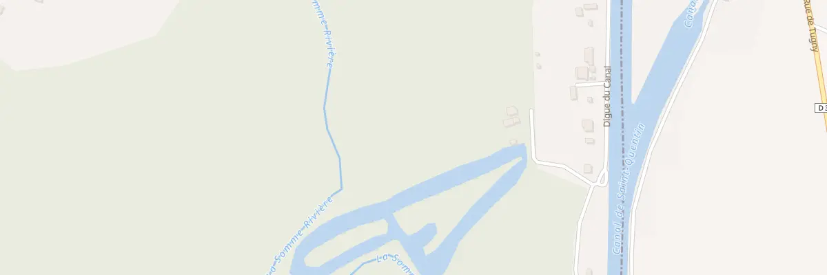 Plan du 5001 Vc du Canal à Tugny-et-Pont