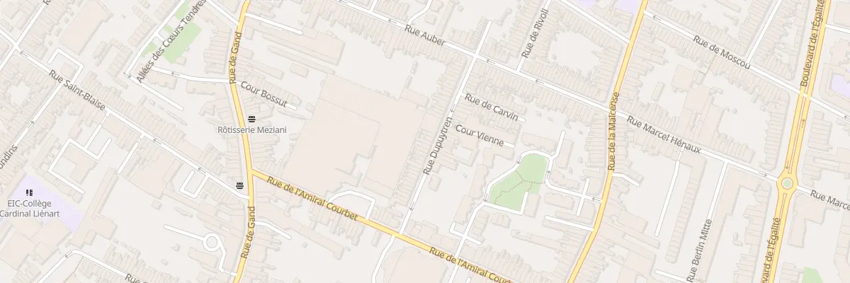 Plan du 41 Rue Dupuytren à Tourcoing