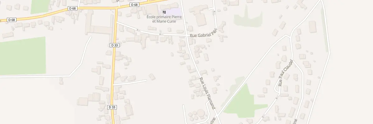 Plan du 10 Rue Louis Flamand à Étreillers