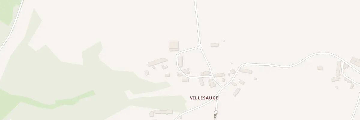 Plan du 22 Ham Villesauge à Bouhy