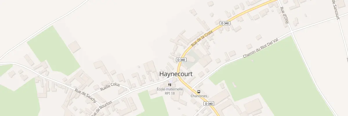 Plan du 47 Rue de la Croix à Haynecourt