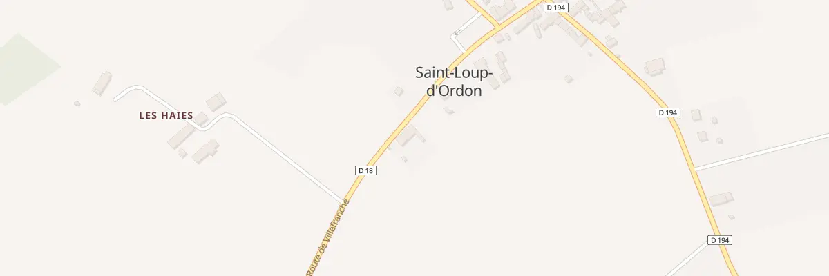 Plan du 37 Rue Principale à Saint-Loup-d’Ordon