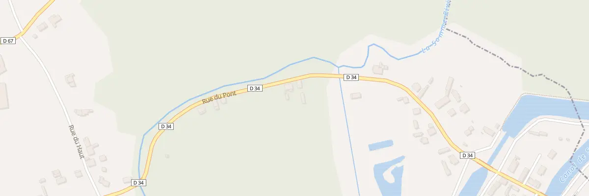 Plan du 8 Rue du Pont à Tugny-et-Pont