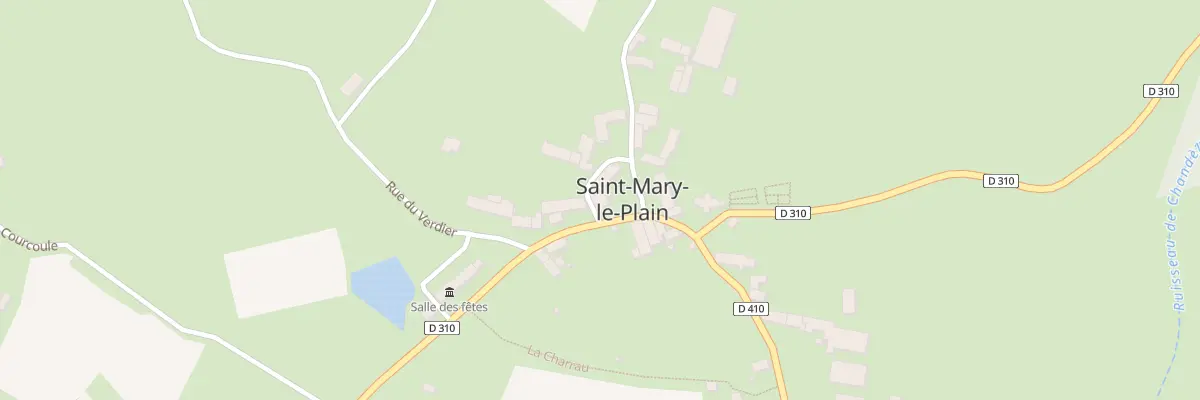 Plan du 5067 Le Bourg à Saint-Mary-le-Plain
