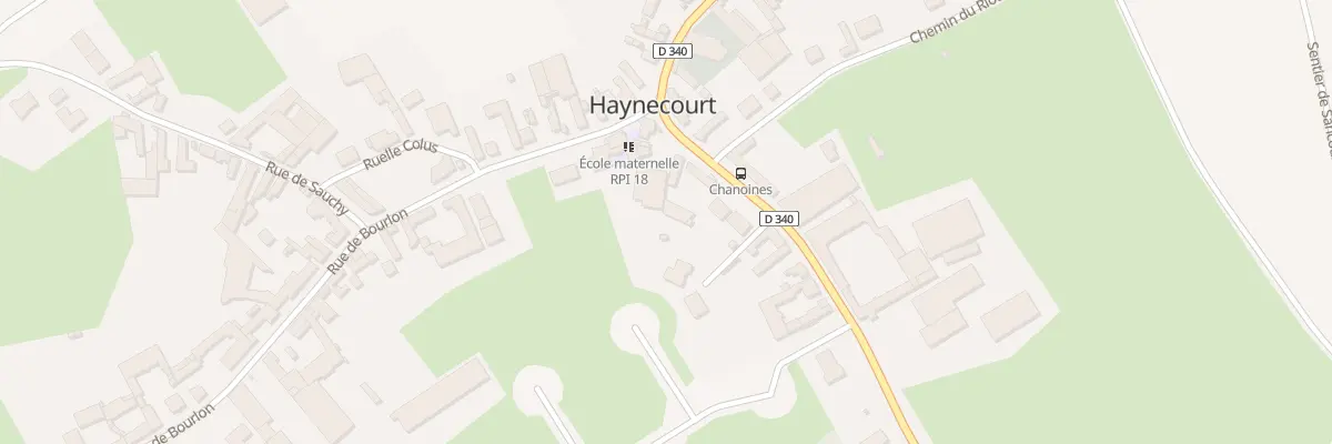 Plan du 106 Rue des Chanoines à Haynecourt