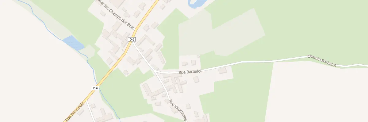 Plan du 3 Rue Barbelot à Besmé