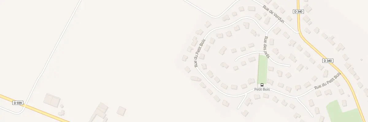 Plan du 43 Rue du Petit Bois à Raillencourt-Sainte-Olle
