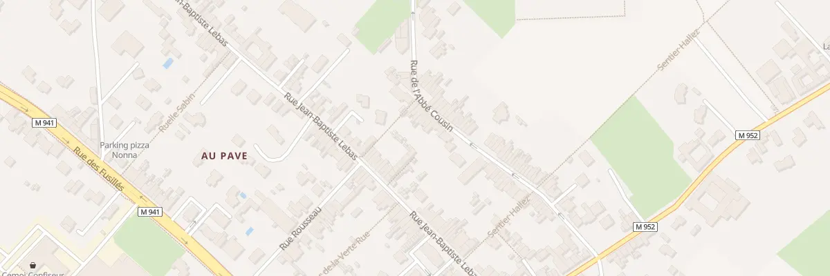Plan du 102 Rue de l’Abbe Cousin à Villeneuve-d’Ascq