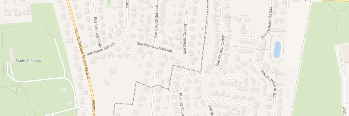 Plan du 16 Rue Francois Rabelais à Varennes-Vauzelles