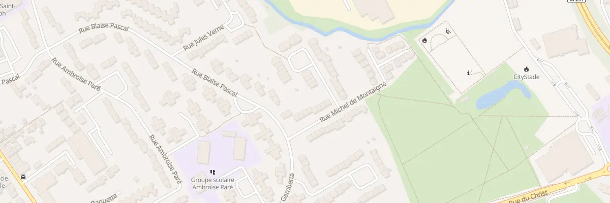 Plan du 11 Rue Michel De Montaigne à Neuville-en-Ferrain