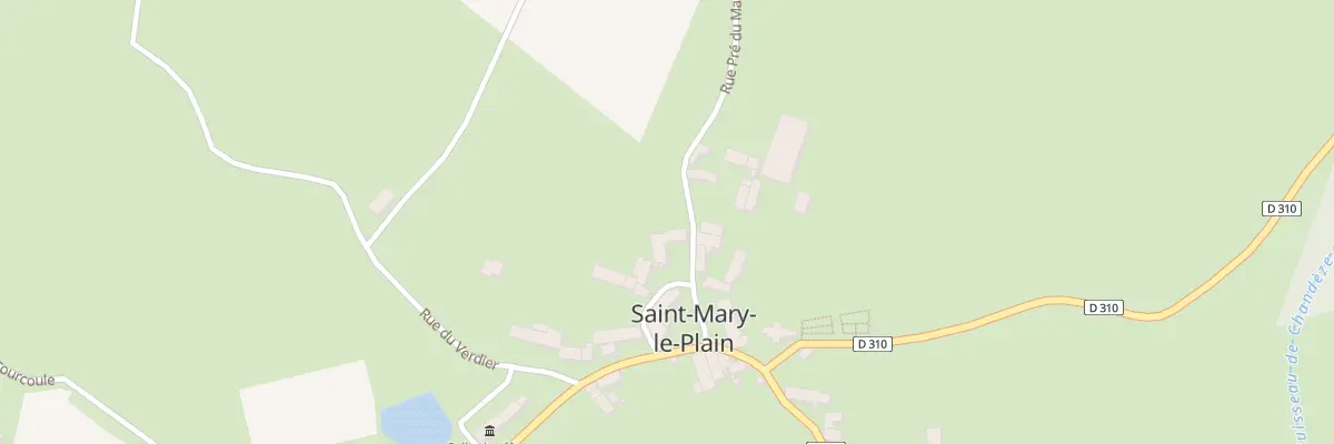 Plan du 5062 Le Bourg à Saint-Mary-le-Plain