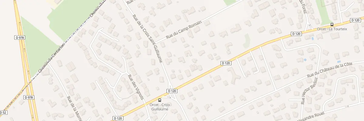 Plan du 31 Av de Gergovie à Orcet