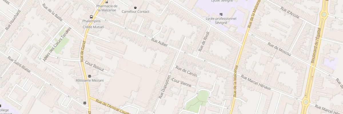 Plan du 77 Rue Dupuytren à Tourcoing
