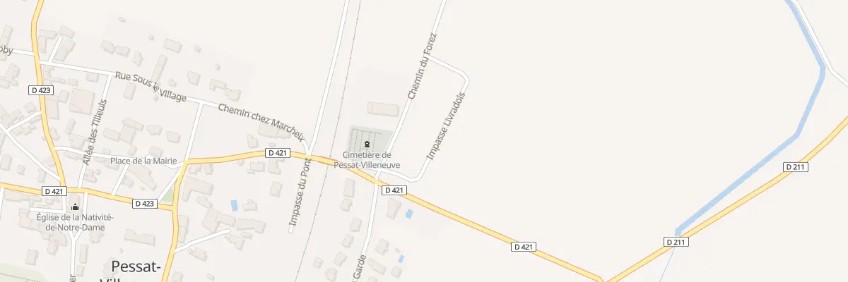 Plan du 5 Imp du Livradois à Pessat-Villeneuve