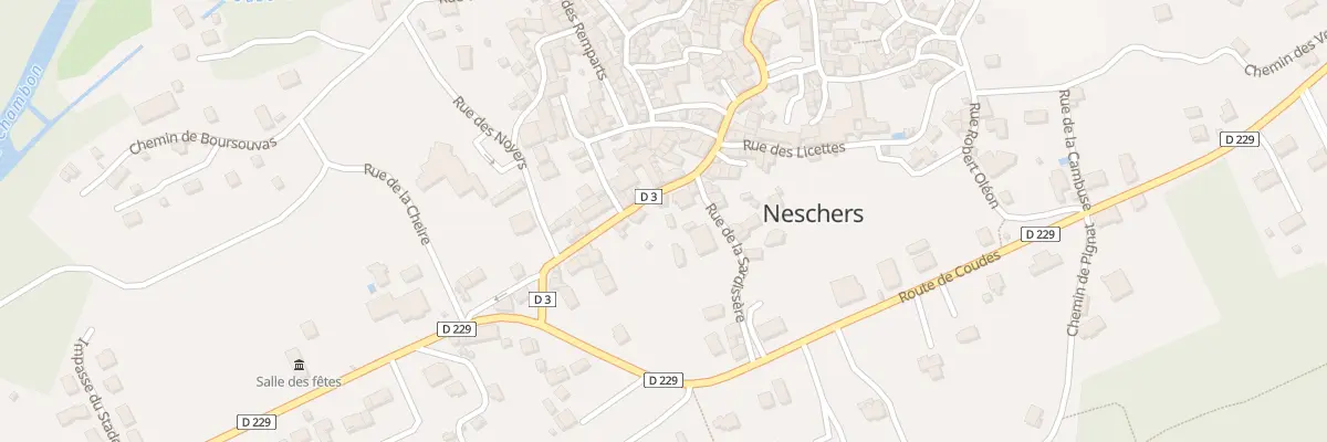 Plan du 18 Rue Charles Roucher à Neschers