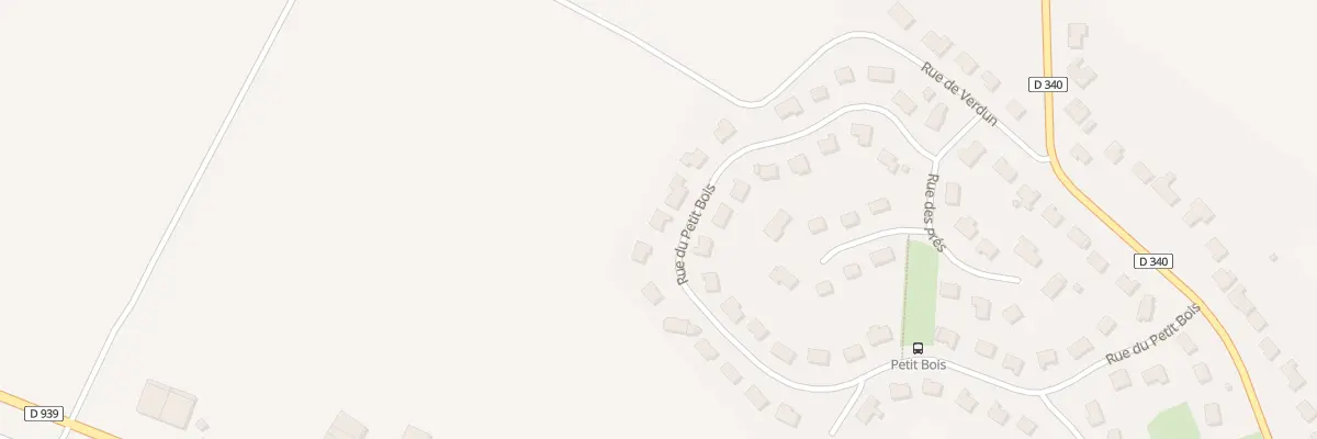 Plan du 45 Rue du Petit Bois à Raillencourt-Sainte-Olle