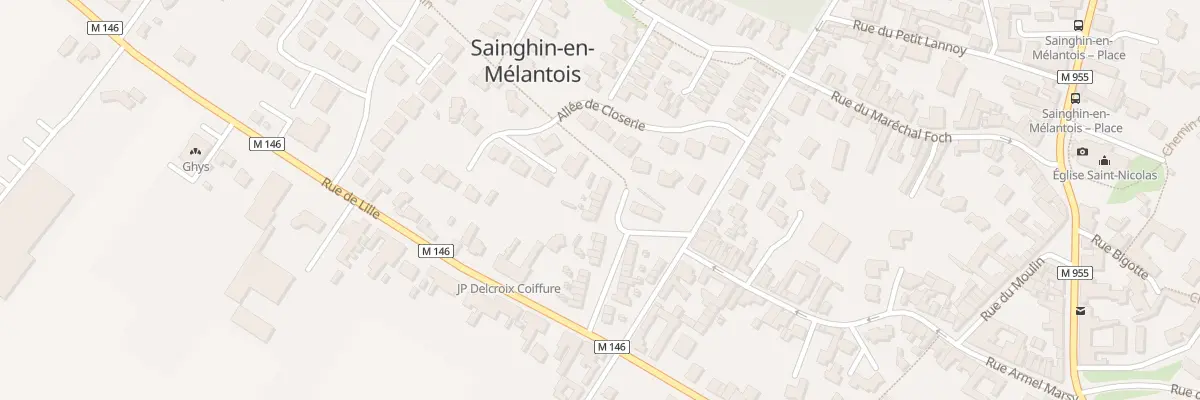 Plan du 27 Rue Jean Duthilleul à Sainghin-en-Mélantois