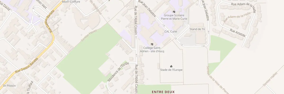 Plan du 13 Rue de l’Abbe Cousin à Villeneuve-d’Ascq