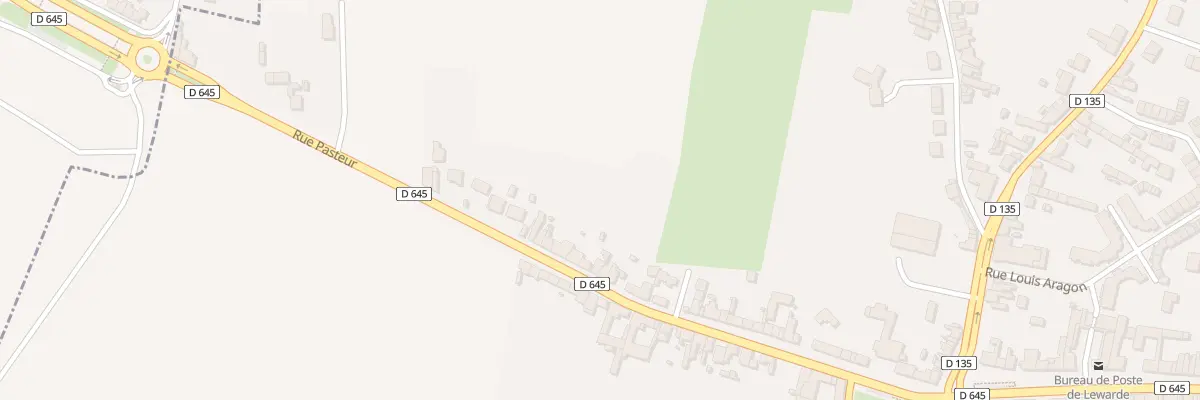 Plan du 289 Rue Pasteur à Lewarde
