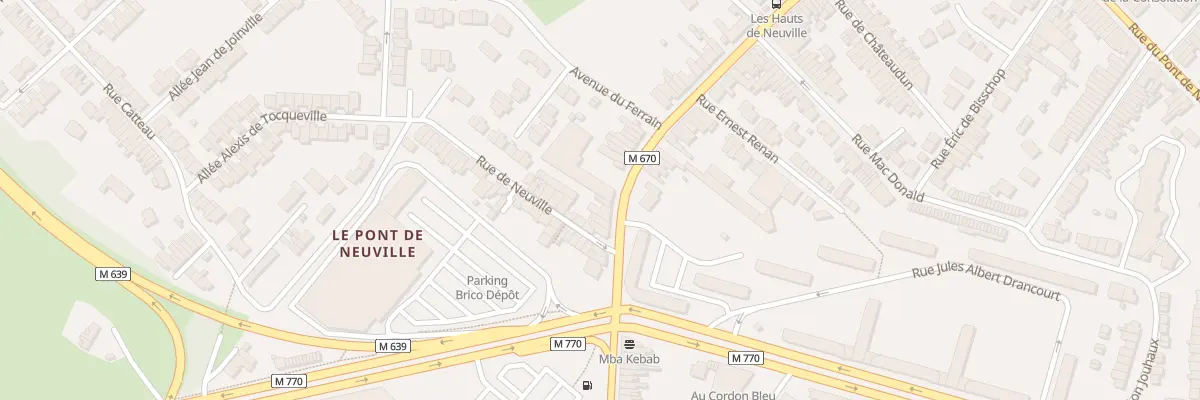 Plan du 489 Rue de Gand à Tourcoing