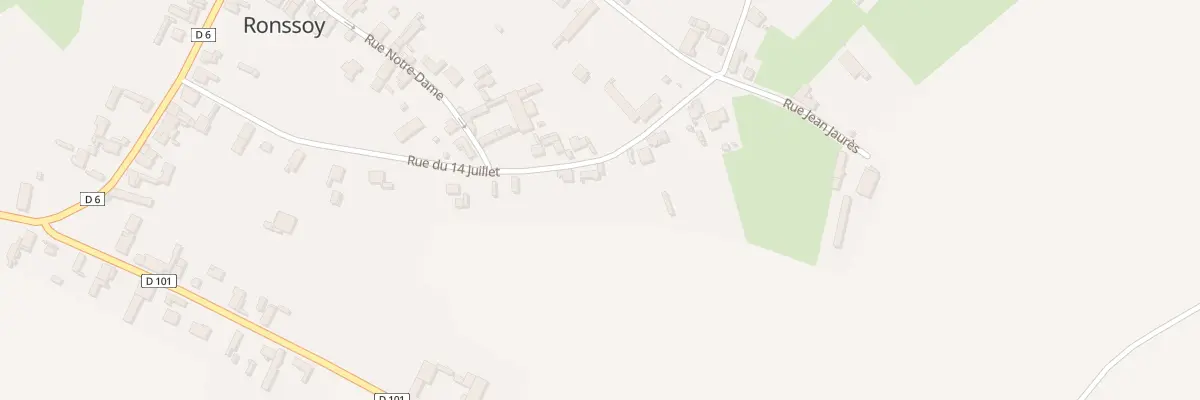 Plan du 18 Rue du 14 Juillet à Ronssoy