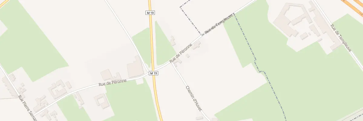 Plan du 17 Rue de Peronne à Fretin