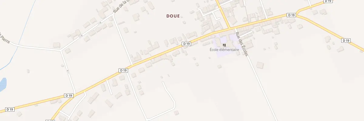 Plan du 13 Rue Champenois à Doue