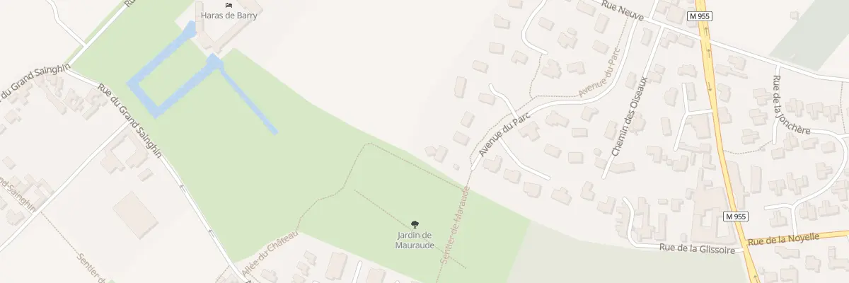 Plan du 18 Av du Parc à Sainghin-en-Mélantois