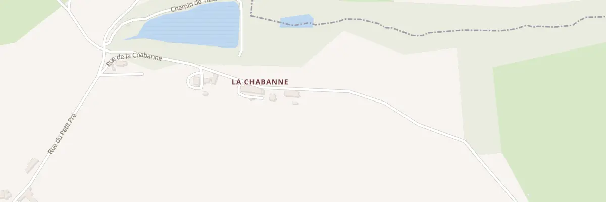 Plan du 12 Rue de la Chabanne à Deneuille-lès-Chantelle