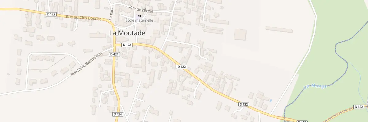 Plan du 7 Rue du Poulain à Chambaron sur Morge