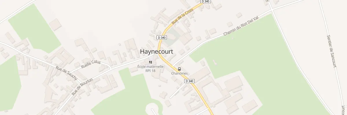 Plan du 35 Rue des Chanoines à Haynecourt