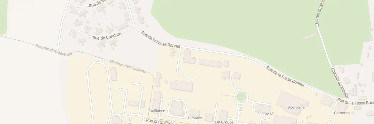 Plan du 543 Rue de la Fosse Bonnel à Lallaing