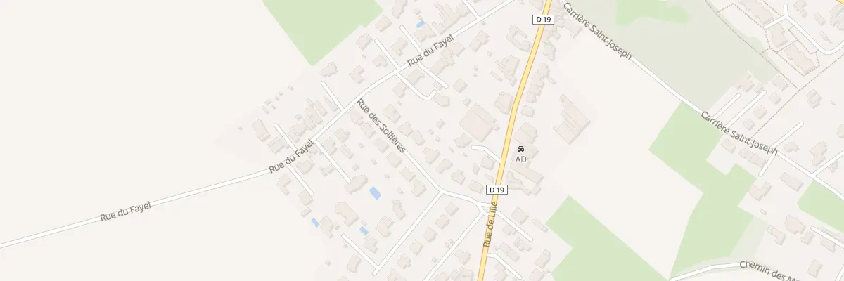 Plan du 10 Rue des Sollieres à Templeuve-en-Pévèle