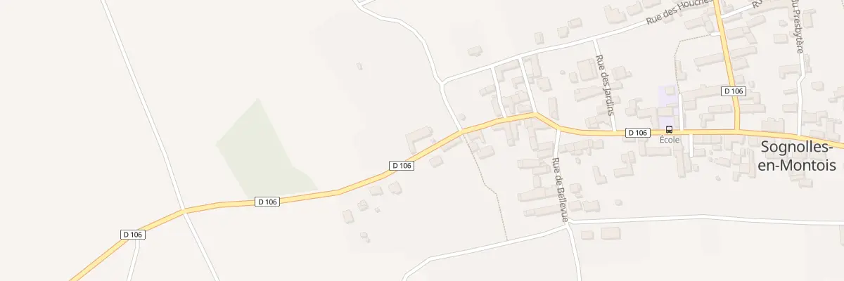 Plan du 28 Rue de Cessoy à Sognolles-en-Montois