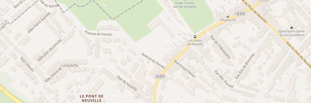 Plan du 531 Rue de Gand à Tourcoing