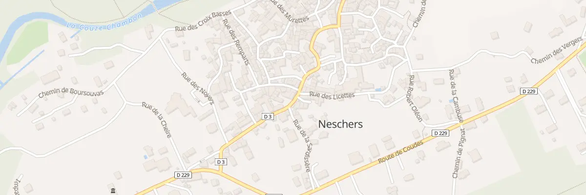 Plan du 35 Rue Charles Roucher à Neschers