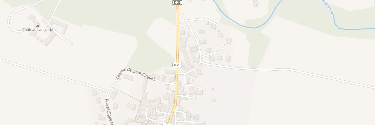 Plan du 8 Rue de la Couze à Meilhaud